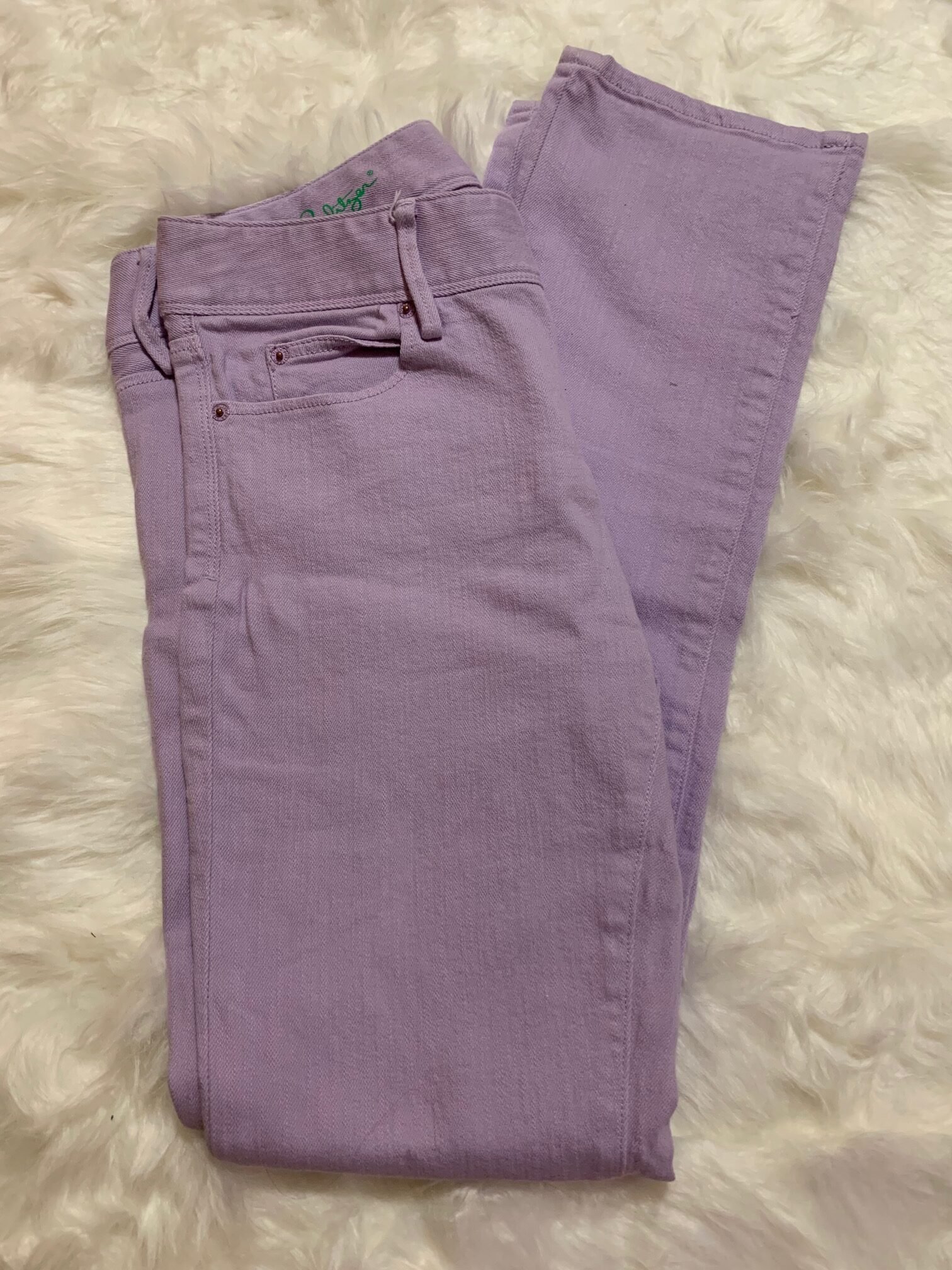 Worth Lilac Skinny Jeans