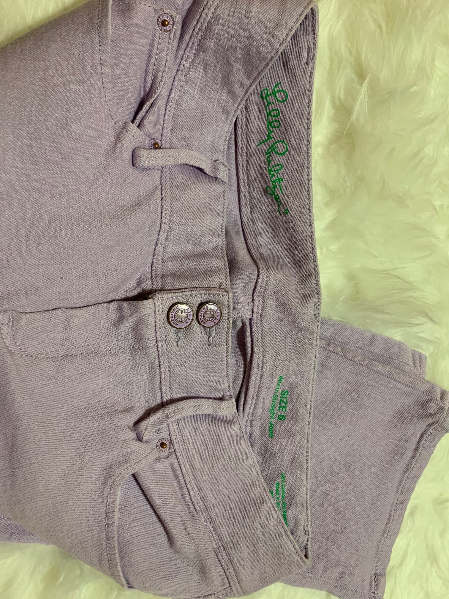 Worth Lilac Skinny Jeans