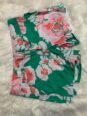 Lilly Pulitzer Orange and Green Floral shorts size 2