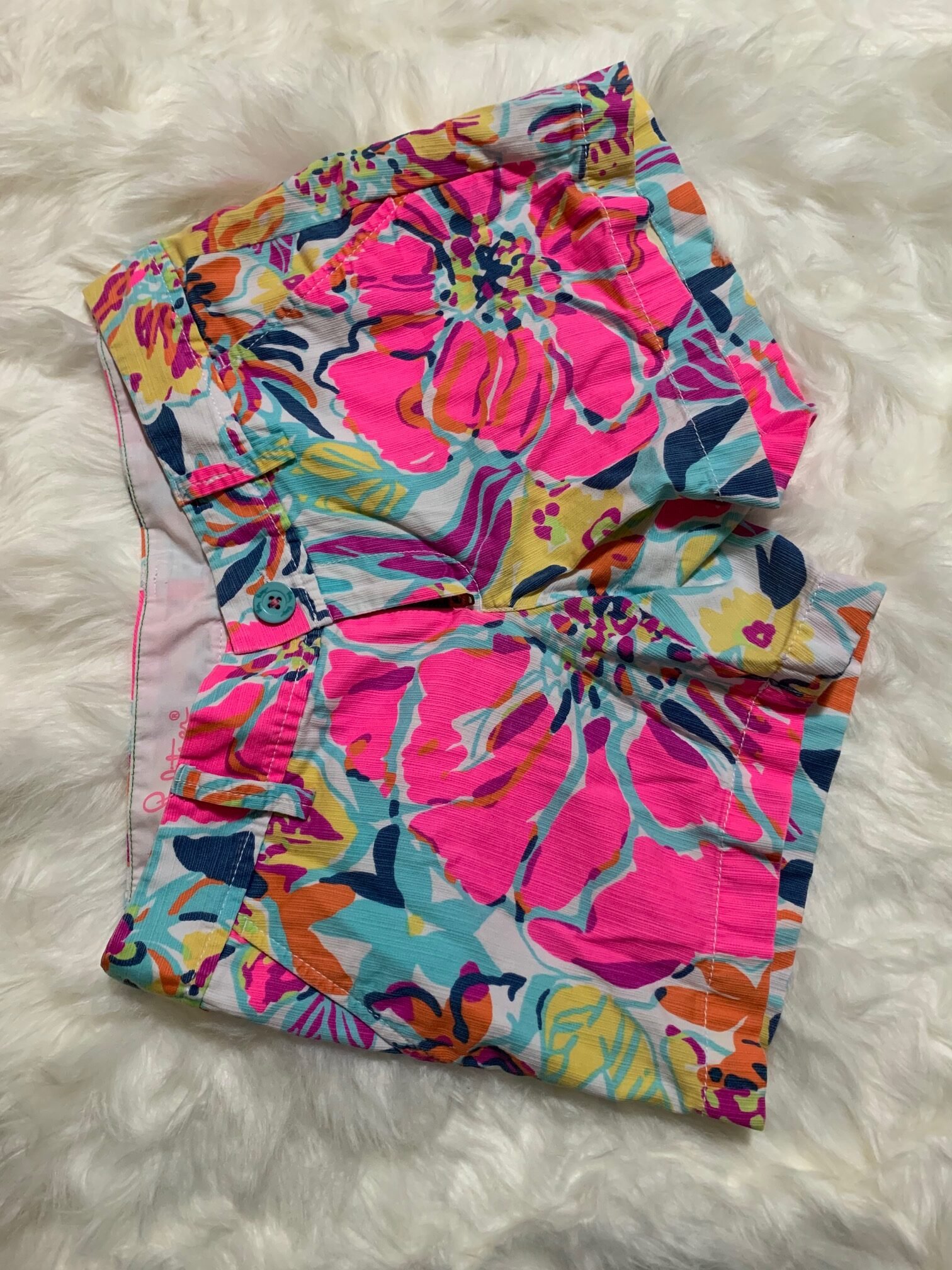 Size 2 Tropical Floral Shorts