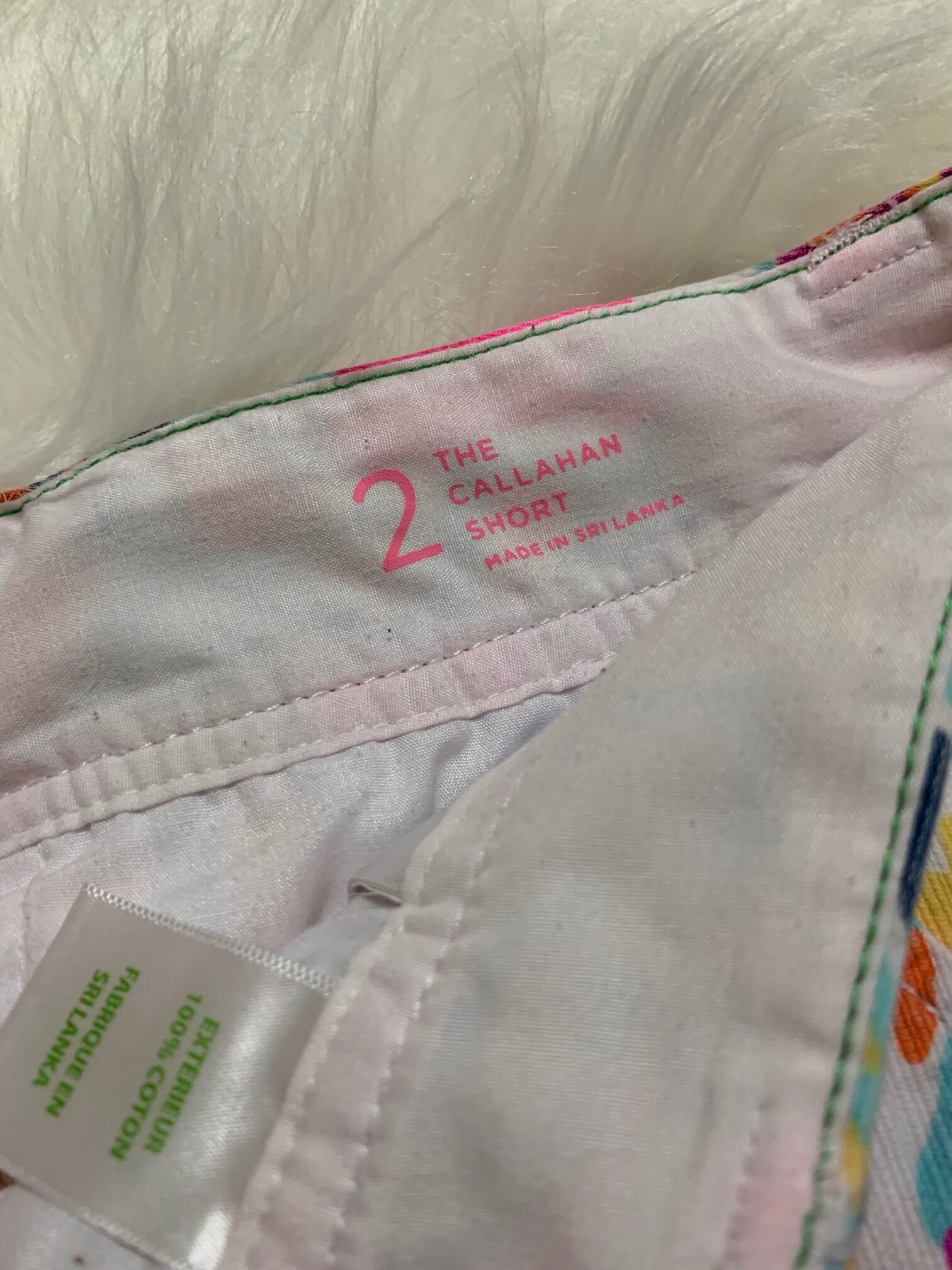 Size 2 Tropical Floral Shorts