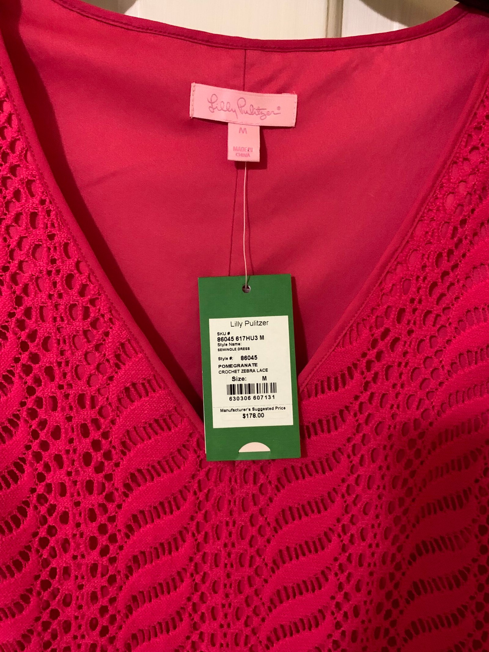 Pomegranate Seminole Dress